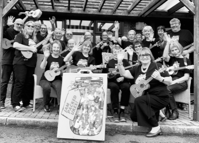 cover image of Jam Packed Ukes