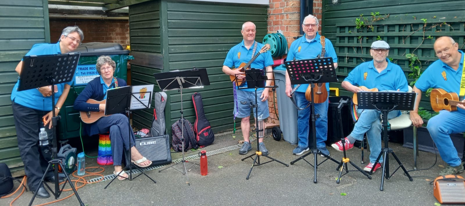 cover image of Lincoln Ukulele Band