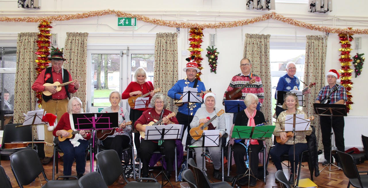 cover image of Saxon Shore strummers (U3a)
